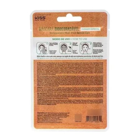 Máscara-Facial-Biodegradável-Kiss-New-York-Mask-Sheet-Special-Care-21ml--3