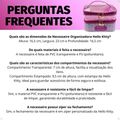 Necessaire Organizadora Transparente Hello Kitty by Klass Vough Estampada Kchk-01r