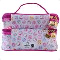 Necessaire Organizadora Transparente Hello Kitty by Klass Vough Estampada Kchk-01r
