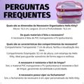 Necessaire Organizadora Transparente Hello Kitty by Klass Vough Lilás Kchk-01l