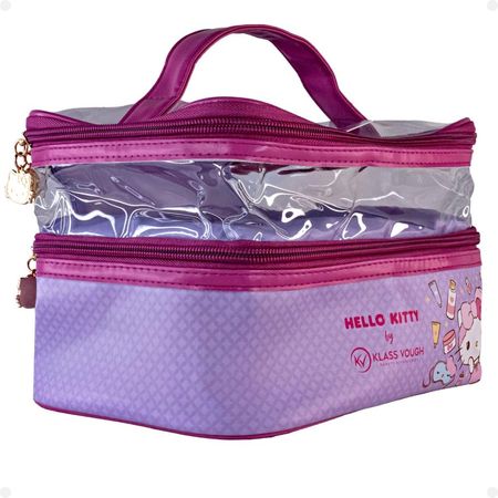 Necessaire-Organizadora-Transparente-Hello-Kitty-by-Klass-Vough-Lilás-Kchk-01l--5