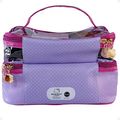 Necessaire Organizadora Transparente Hello Kitty by Klass Vough Lilás Kchk-01l