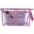 Kit Hello Kitty by Klass Vough: 1 Necessaire Transparente e 1 Estampada Kchk-03r