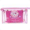 Kit Hello Kitty by Klass Vough: 1 Necessaire Transparente e 1 Estampada Kchk-03p