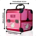 Maleta Organizadora Hello Kitty by Klass Vough Rosa Dbhk-02p