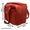 Necessaire Térmica Rubys Com Alça Terracota Necf-154b