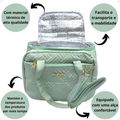Necessaire Térmica Rubys Com Alça Verde Claro Necf-154b