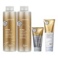 Kit Joico K-Pak - Shampoo 1L + Condicionador 1L + Máscara Deep 150ml + Máscara Hydrator 250ml