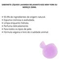 Sabonete Líquido Lavanda Relaxante Kiss New York Eu Mereço 250ml