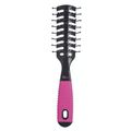 Escova Ventilada Ricca Black & Pink