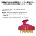 Escova Massageadora de Couro Cabeludo Ricca