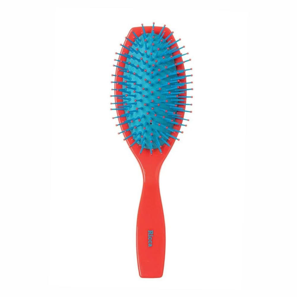 Escova de Cabelo Ricca Cereja Oval Almofadada