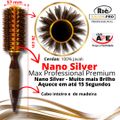 RIÈ Salon Pro Kit Escova INFINITI Pro Gold  Nano Silver 47mm, 57mm +1 Pincel