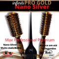 RIÈ Salon Pro Kit Escova INFINITI Pro Gold  Nano Silver 47mm, 57mm +1 Pincel