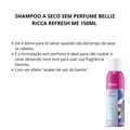 Shampoo A Seco Belliz Sem Perfume Ricca Refresh Me 150ml