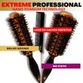 RIÈ Salon Pro Kit 2  Escova Extreme Professional Nano Titanium 47mm, 64mm + Pente