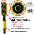 RIÈ Salon Pro Kit 2 Escova Mega Ceramic Tourmaline 47mm ,57mm + 1 Pente