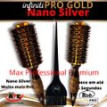 RIÈ Salon Pro Kit 2 Escova INFINITI Pro Gold  Nano 57mm, 64mm +1 Pincel