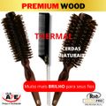 RIÈ Salon Pro Kit 2  Escova Premium Wood 47mm, 57mm + 1 Pente