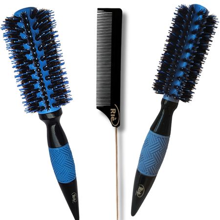 RIÈ-Salon-Pro-Kit-2Escova-Super-Ceramic-Nano-Titanium---47mm,-57mm-+1-Pente--1