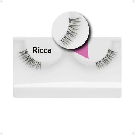 Kit-Cílios-Postiços-+-Cola-Branca-Ricca-Belliz-Cat-Eyes-Charm-Vol:1-Curto--3