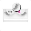 Kit Cílios Postiços + Cola Branca Ricca Belliz Cat Eyes Basiquinho Vol:1 Médio