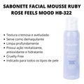 Sabonete Facial Mousse Feels Mood Hb-322 Ruby Rose