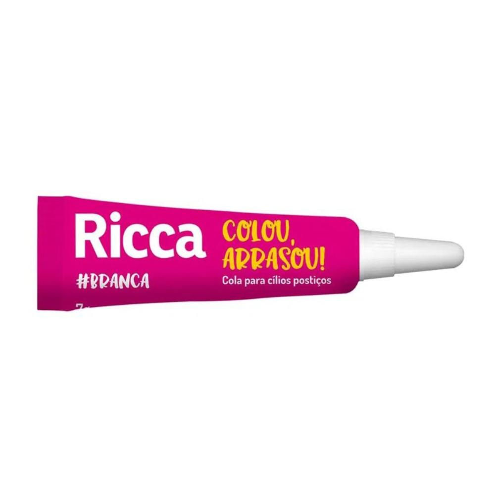 Cola Para Cílios Ricca Belliz Branca Colou,arrasou 7g