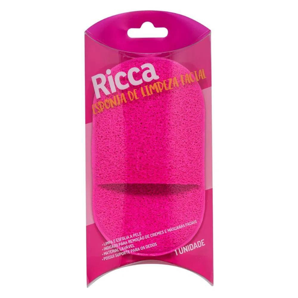 Esponja de Limpeza Facial Ricca