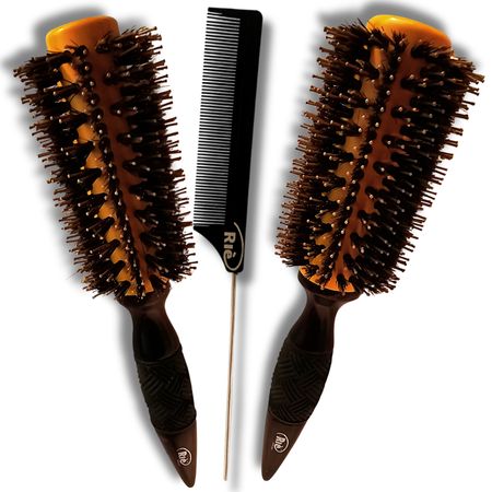 RIÈ-Salon-Pro-Kit-2-Escova-Extreme-Professional-Nano-Titanium-Technology--47mm,57mm-+-Pente--1