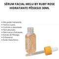 Sérum Facial Melu By Ruby Rose Hidratante Pêssego 30ml