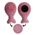 Esponja Para Limpeza Facial Meily’s Ref.:mac-290 Rosa