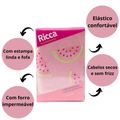 Touca de Banho Cetim Ricca Rosa