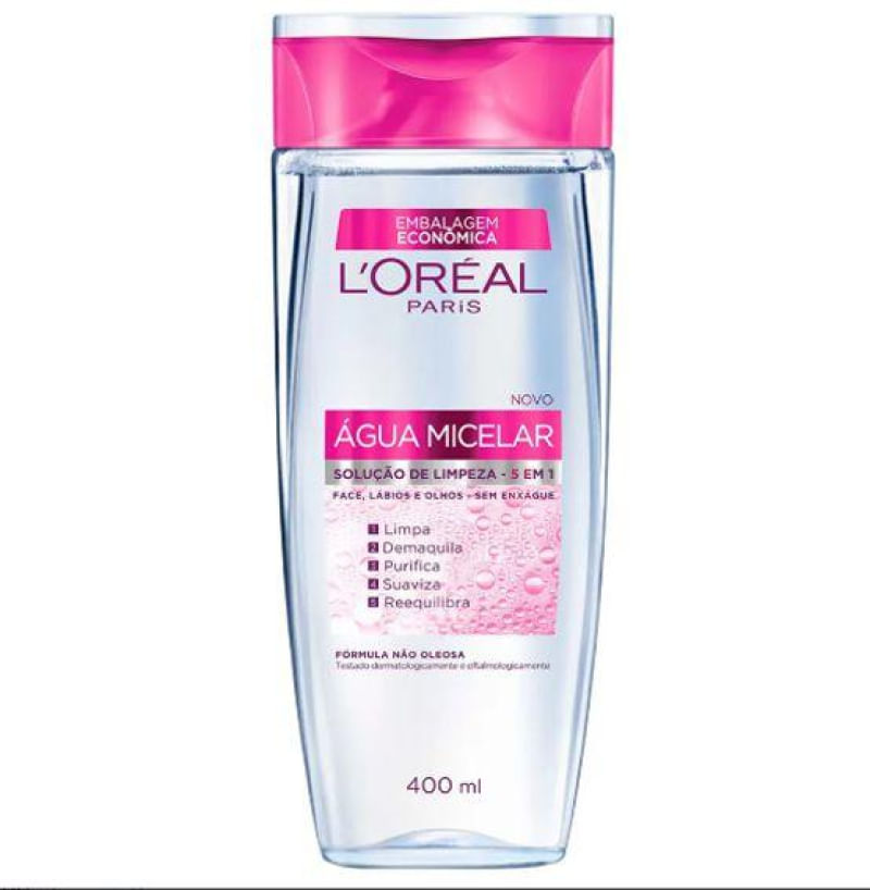 Água Micelar Limpeza Loreal 400ml