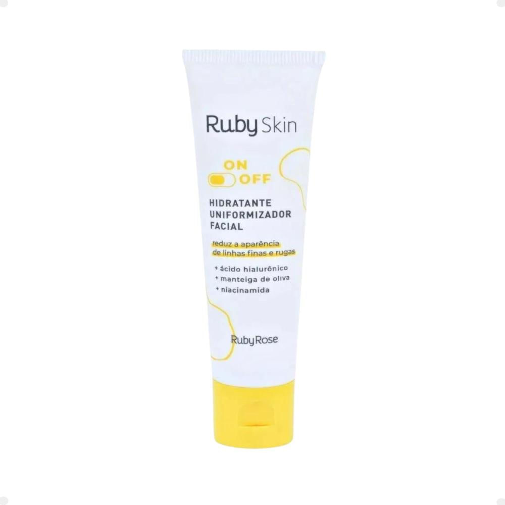Hidratante Ruby Skin On Off Uniformizador Facial 50g HB-408