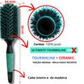 RIÈ Salon Pro Kit 2 Escova Ultimate Tourmaline 47mm,  64mm