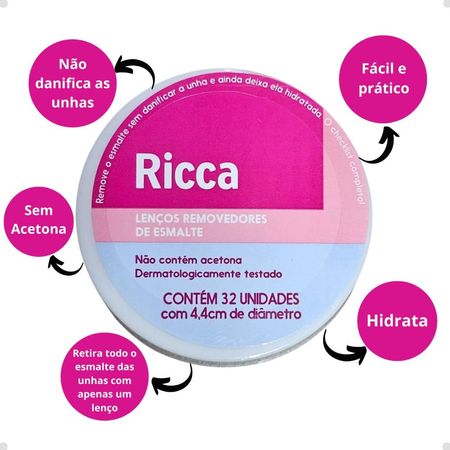 Lenços-Removedor-De-Esmalte-Ricca-32-Unidades--2