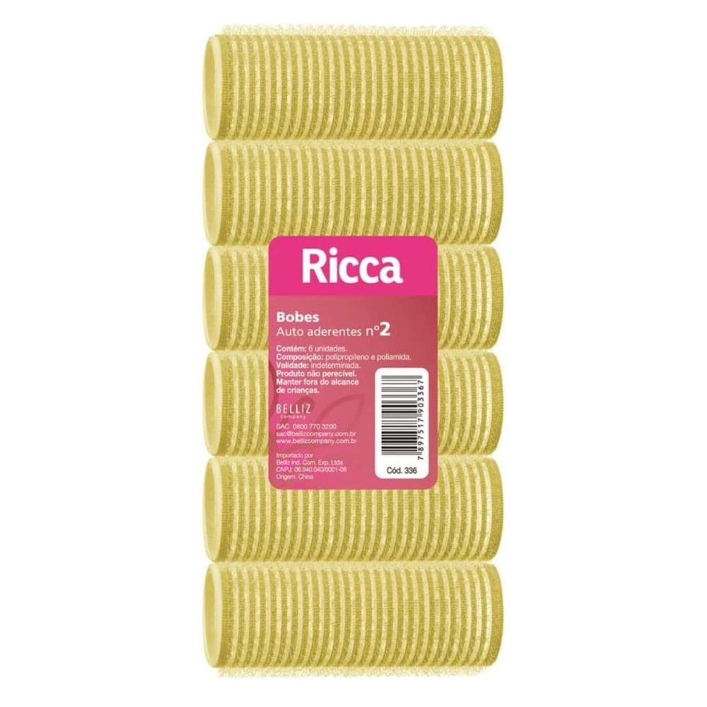 Bobes Autoaderentes Ricca Nº 2 Amarelo