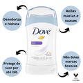 Desodorante Dove Antitranspirante Stick Fresh