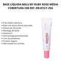 Base Líquida Melu By Ruby Rose Média Cobertura C00