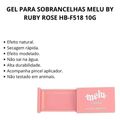 Gel Para Sobrancelhas Melu By Ruby Rose Hb-f518 10g