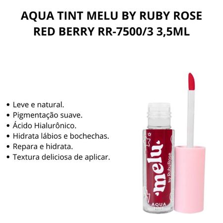 Aqua-Tint-Melu-By-Ruby-Rose-Red-Berry-3,5ml--2