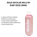 Água Micelar Melu By Ruby Rose 200ml