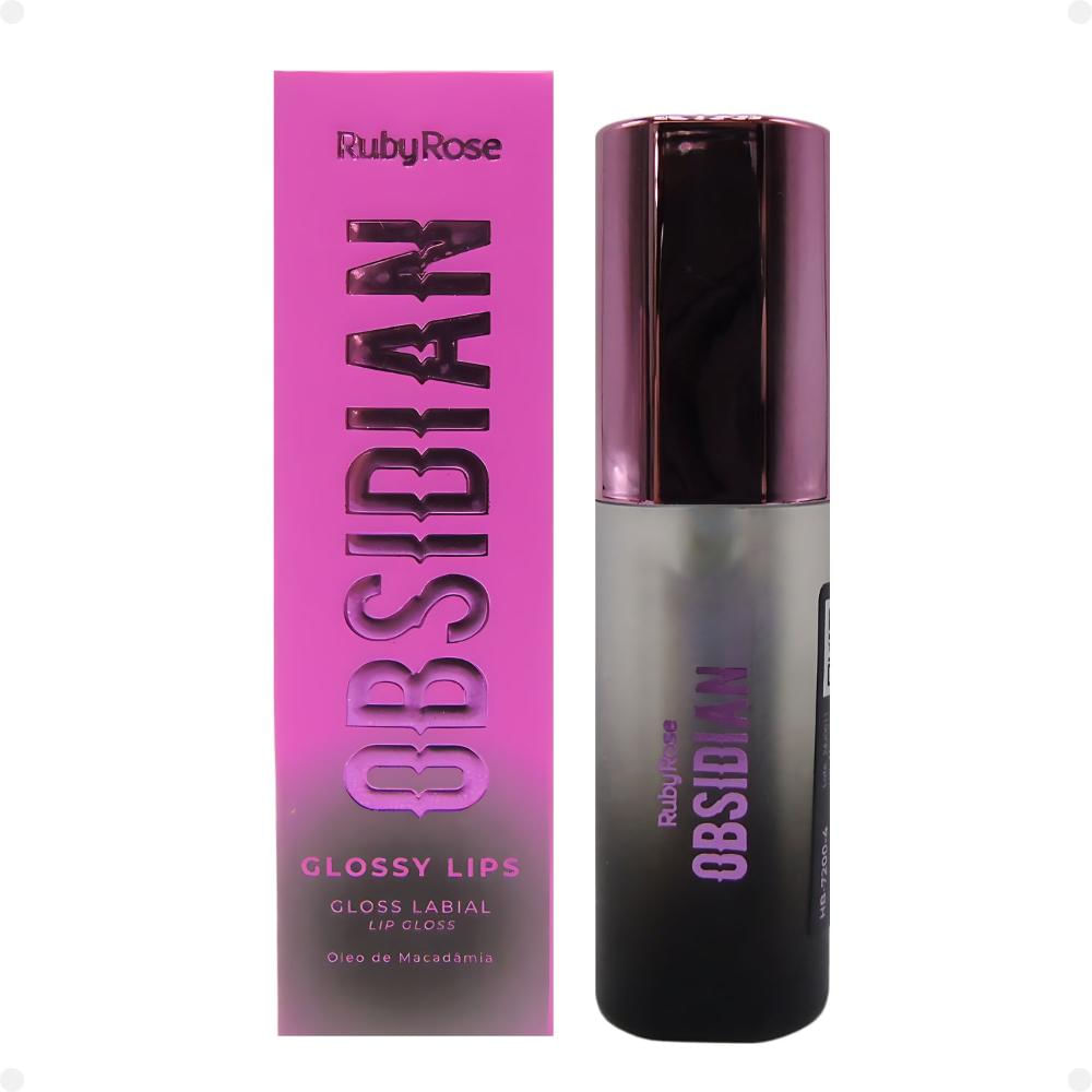 Gloss Labial Ruby Rose Obsidian Glossy Lips Moonstone