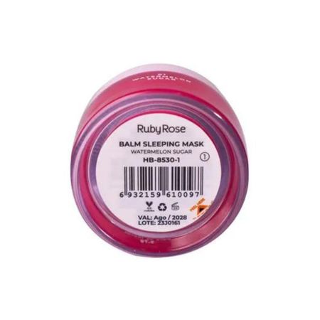 Máscara-Noturna-Hidratante-Ruby-Rose-Balm-Sleenping-Mask-Watermelon-Sugar-5,7g--4