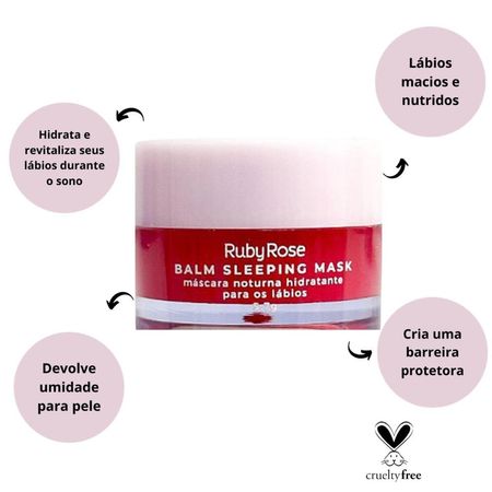 Máscara-Noturna-Hidratante-Ruby-Rose-Balm-Sleenping-Mask-Watermelon-Sugar-5,7g--2