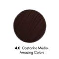 Coloração Jacques Janine 4.0 Castanho Médio 50g