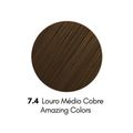 Coloração Jacques Janine 7.4 Louro Médio Cobre 50g