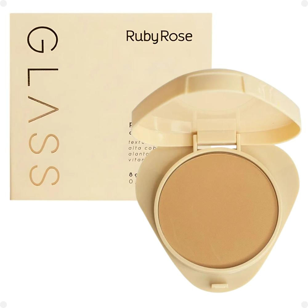 Pó Compacto Ruby Rose Glass Gpm20