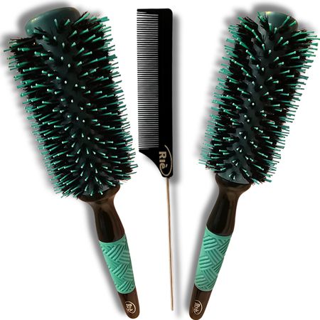 RIÈ-Salon-Pro-Kit-2--Escova-Ultimate-Tourmaline-57mm,-64mm--+-Pente--1